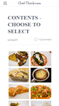 Mobile Screenshot of chef-think.com